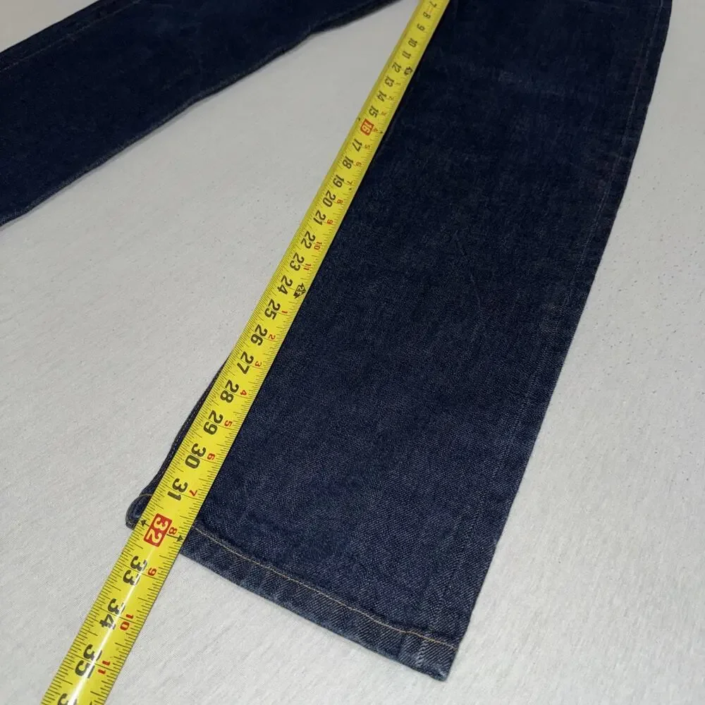 APC New Standard-straight Selvedge Denim Jeans Men 35x32 Button Fly NWOT